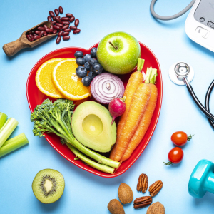 Healthy eating, exercising, weight and blood pressure control